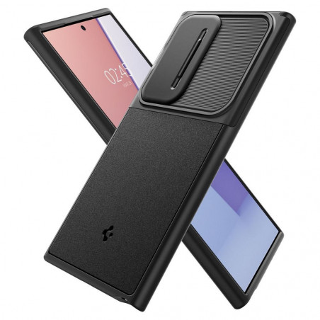 Samsung Galaxy S24 ULTRA Hülle Spigen Armor Schwarz