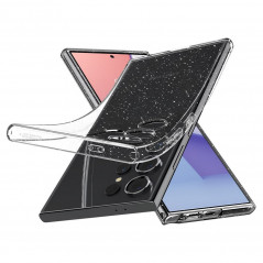 Samsung Galaxy S24 ULTRA Hülle Spigen Liquid Crystal Kristallklar  Glitzerkristall