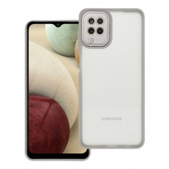 Samsung Galaxy A12 Hülle VARIETE Elegant  Stahl