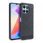 Honor X6a Hülle Carbon Elegant  Schwarz