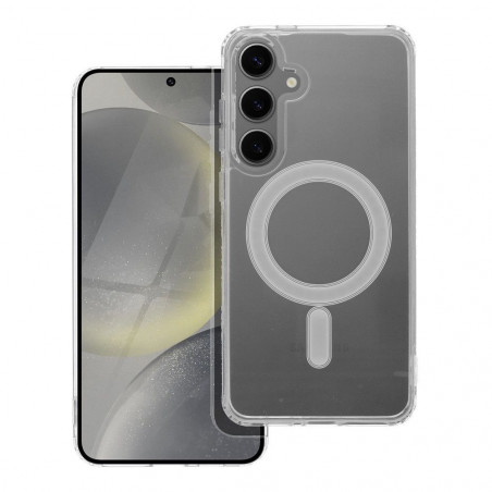 Samsung Galaxy S24 PLUS Hülle Clear Mag Cover MagSAFE  Durchsichtbar