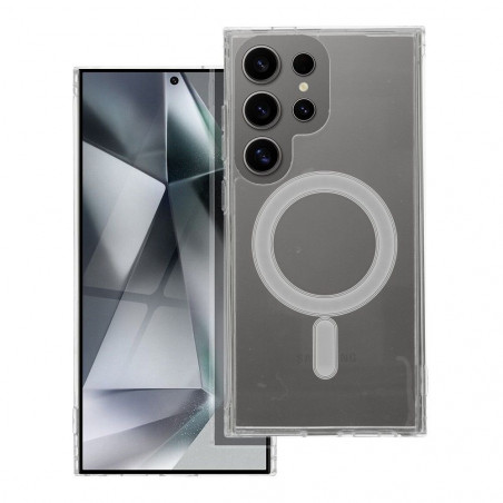 Samsung Galaxy S24 ULTRA Hülle Clear Mag Cover MagSAFE  Durchsichtbar