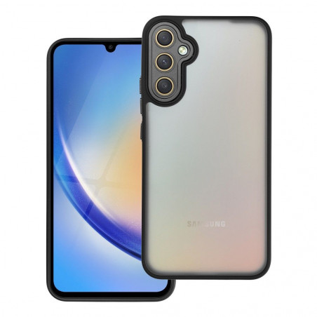 Samsung Galaxy A34 Hülle VARIETE Elegant  Schwarz