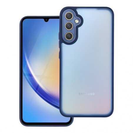 Samsung Galaxy A34 Hülle VARIETE Elegant  Navy blau