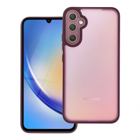 Samsung Galaxy A34 Hülle VARIETE Elegant  Lila (Purple)