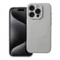 Apple iPhone 15 Pro Hülle Silicone Mag Cover MagSAFE  Titan