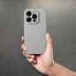 Apple iPhone 15 Pro Hülle Silicone Mag Cover MagSAFE  Titan