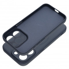 Apple iPhone 15 Pro Hülle Silicone Mag Cover MagSAFE  Blaues Titan