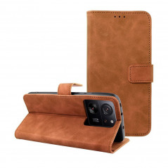XIAOMI 13T Pro Book Handytaschen TENDER Book Braun