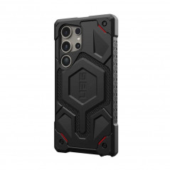 Samsung Galaxy S24 ULTRA Hülle Urban Armor Gear Monarch Premium-Gehäuse  MagSAFE   Kevlar Schwarz