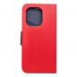 XIAOMI Redmi Note 13 4G Book Handytaschen Fancy Book Rot / Marine