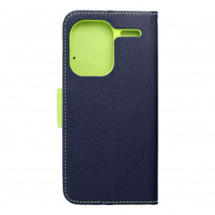 XIAOMI Redmi Note 13 Pro Plus 5G Book Handytaschen Fancy Book Marine / Limette