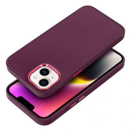 XIAOMI Redmi Note 8T Hülle FRAME Elegant  Lila (Purple)