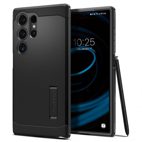 Samsung Galaxy S24 ULTRA Hülle Spigen Armor Schwarz