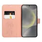 Samsung Galaxy A35 Book Handytaschen MEZZO Book Traumfänger  Flaum