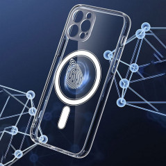 Apple iPhone 11 Pro Max Hülle Clear Mag Cover MagSAFE  Durchsichtbar