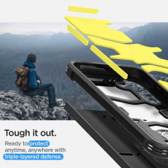 Samsung Galaxy S24 PLUS Hülle Spigen Armor Schwarz
