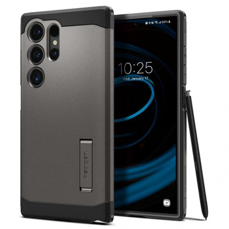 Samsung Galaxy S24 ULTRA Hülle Spigen Armor Schwarz
