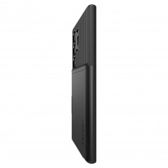 Samsung Galaxy S24 ULTRA Hülle Spigen Slim Armor CS Schwarz