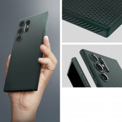 Samsung Galaxy S24 ULTRA Hülle Spigen  Liquid Air Abgrundgrün