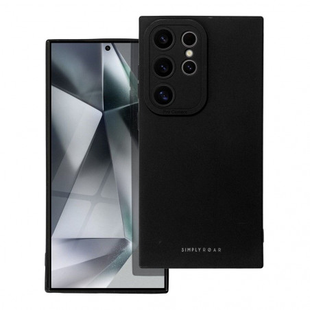 Samsung Galaxy S24 ULTRA Hülle Roar Luna Monochromatische, Stilvoll, Ein ästhetisches Accessoire  Schwarz