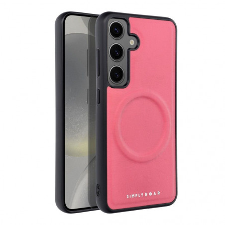 Samsung Galaxy S24 Hülle Roar Mag Morning Elegant  MagSAFE  Heißes Rosa