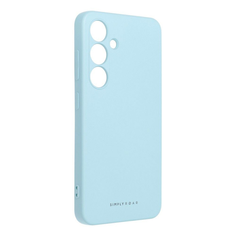 Samsung Galaxy S24 Hülle Roar Space Monochromatische, Elegant  Himmelblau