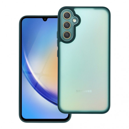 Samsung Galaxy A34 Hülle VARIETE Elegant  Dunkelgrün
