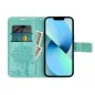 Samsung Galaxy A03 Book Handytaschen MEZZO Book Baum  Grün