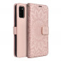 Samsung Galaxy A03 Book Handytaschen MEZZO Book Mandala  Roségold