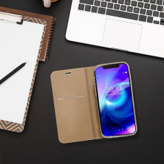 XIAOMI Redmi 9C NFC Book Handytaschen LUNA Book Gold Elegant  Gold