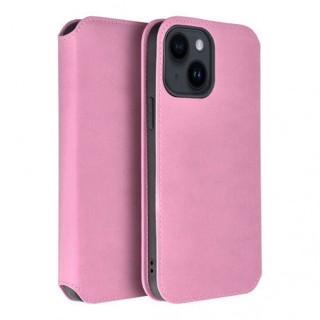 XIAOMI Redmi Note 13 4G Book Handytaschen Dual Pocket book Hell-Pink