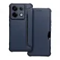 XIAOMI Redmi Note 13 Pro 5G Book Handytaschen Razor Book Kohlenstoff-Faser, Kohlenstoffmuster  Blau