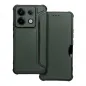 XIAOMI Redmi Note 13 Pro 5G Book Handytaschen Razor Book Kohlenstoff-Faser, Kohlenstoffmuster  Dunkelgrün
