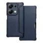 XIAOMI Redmi Note 13 Pro 4G Book Handytaschen Razor Book Kohlenstoff-Faser, Kohlenstoffmuster  Blau