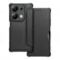XIAOMI Redmi Note 13 Pro 4G Book Handytaschen Razor Book Kohlenstoff-Faser, Kohlenstoffmuster  Schwarz