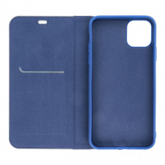 XIAOMI Redmi Note 13 4G Book Handytaschen LUNA Book Carbon Kohlenstoff-Faser, Elegant  Blau
