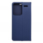 XIAOMI Redmi Note 13 Pro Plus 5G Book Handytaschen LUNA Book Carbon Kohlenstoff-Faser, Elegant  Blau