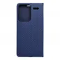 XIAOMI Redmi Note 13 Pro Plus 5G Book Handytaschen LUNA Book Carbon Kohlenstoff-Faser, Elegant  Blau
