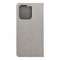 XIAOMI Redmi Note 13 4G Book Handytaschen LUNA Book Gold Elegant  Silber