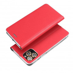 XIAOMI Redmi Note 13 Pro 5G Book Handytaschen LUNA Book Gold Elegant  Rot 