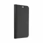 XIAOMI Redmi Note 13 Pro 4G Book Handytaschen LUNA Book Carbon Kohlenstoff-Faser, Elegant  Schwarz