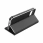 XIAOMI Redmi Note 13 Pro 4G Book Handytaschen LUNA Book Carbon Kohlenstoff-Faser, Elegant  Schwarz