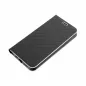 XIAOMI Redmi Note 13 Pro 4G Book Handytaschen LUNA Book Carbon Kohlenstoff-Faser, Elegant  Schwarz