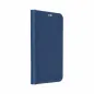 XIAOMI Redmi Note 13 Pro 4G Book Handytaschen LUNA Book Carbon Kohlenstoff-Faser, Elegant  Blau