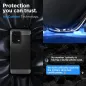 XIAOMI Redmi Note 12 Pro Plus 5G Hülle Spigen Armor Kohlenstoff-Faser, Elegant  Schwarz