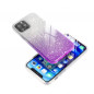 Samsung Galaxy A03s Hülle Shining Transparent und violett