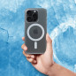 Apple iPhone 12 Pro Max Hülle Frost Mag MagSAFE  Durchsichtbar