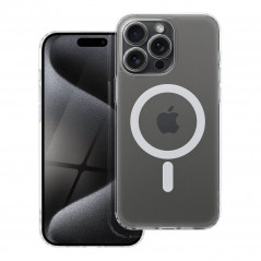 Apple iPhone 15 Pro Max Hülle Frost Mag MagSAFE  Durchsichtbar