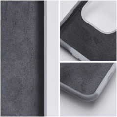 Apple iPhone 15 Plus Hülle Candy Grau